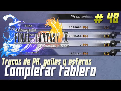 Guía Final Fantasy X | Parte 48: Trucos de PH, Guiles y Esferas - Completar el tablero