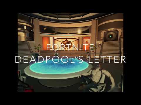 Fortnite Find Deadpool’s Letter to Epic Games