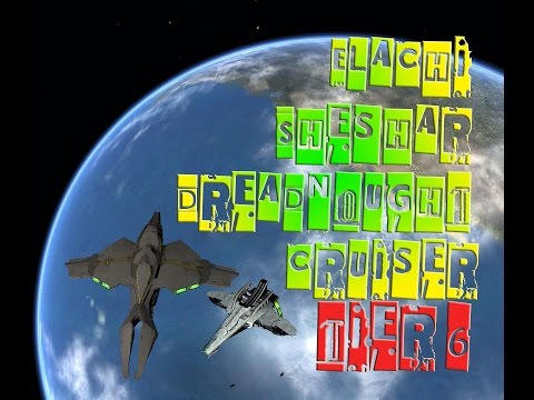 Elachi Sheshar Dreadnought Cruiser [T6] with all ship visuals - Star Trek Online