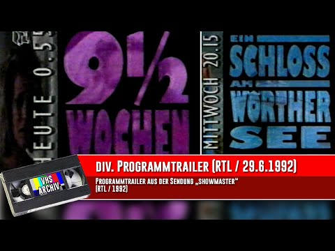 RTL - Programm-Trailer (29.6.1992)