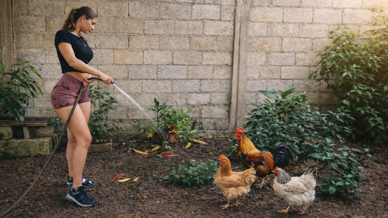 ESTA CUBANA ME ENSEÑÓ SU HUMILDE GRANJA 🇨🇺