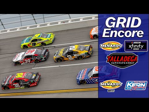 ARCA & NASCAR Xfinity Talladega Recap | ARCA West at Kern | GRID Encore