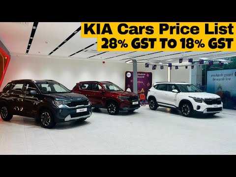New KIA Cars Price List After Gst 2.0 Car Prices | Full Price List | All Models