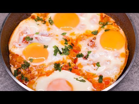 EGGS WITH TOMATOES l SIMPLE SHAKSHUKA RECIPE l N'OVEN FOODS