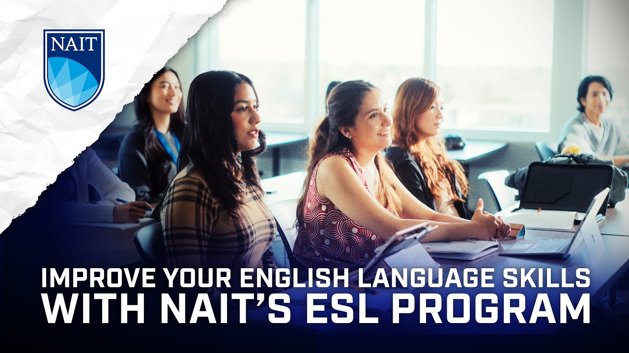Improve your English language skills with NAIT’s ESL program
