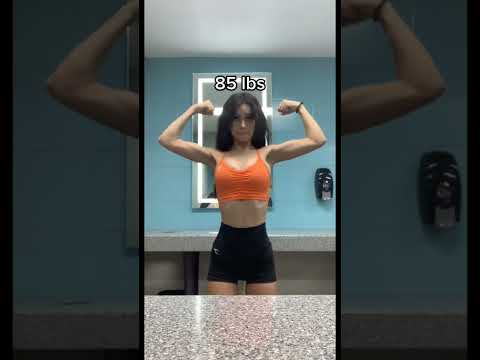 85 to 110 lbs transformation 👀