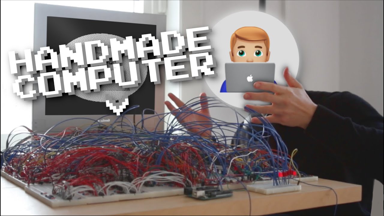 I built my own computer. by hand.