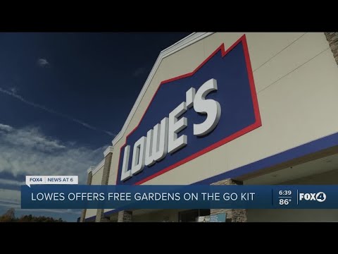 Lowe's to offer free gardens-to-go kits every Thursday beginning April 8