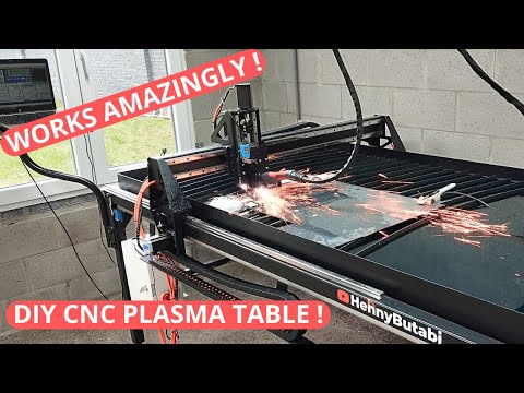 I built a DIY CNC plasma table from scratch - with plans from @homemade_madness