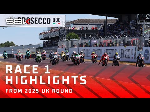 HIGHLIGHTS von einem unglaublichen Rennen 1 in Donington 🏆 | 2025 #UKWorldSBK 🇬🇧