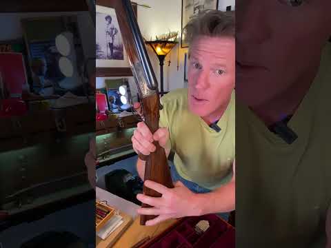 Double Barrel ejectors, One shot, One ejects! SMART DESIGN#gun #shotgun