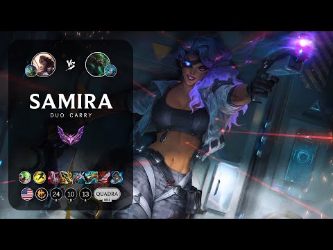 Samira ADC vs Twitch - NA Master Patch 13.9