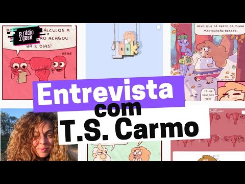 Entrevista com a cartunista T.S.Carmo // Radio Geek
