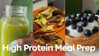 High Protein High Raw Vegan | plant based meal prep thumbnail