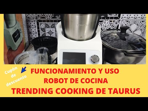 💖 UNBOXING, FUNCIONAMIENTO Y USO del ROBOT DE COCINA TRENDING COOKING DE TAURUS CUPÓN DE DESCUENTO 😍