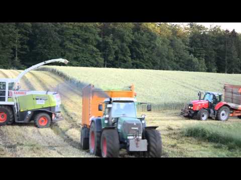 Jürgen Schlüter|  beim GPS- Häckseln