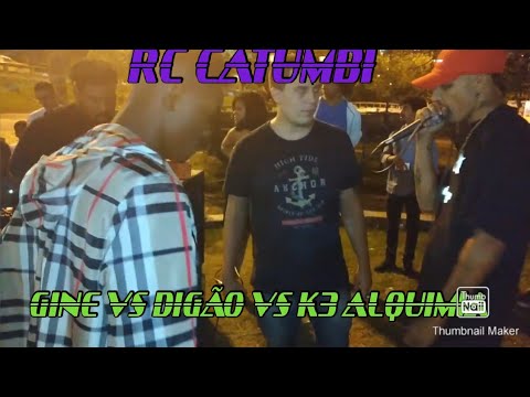 GINE VS K3 ALQUIMIA VS DIGÃO SEMIFINAL RODA CULTURAL DO CATUMBI A VOLTA!!!