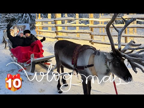 VISITING REINDEER IN LAPLAND - VlogMas #10