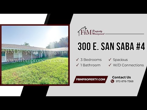San Saba E 300 / Texas Harvest Ranch - Video 2 of 2