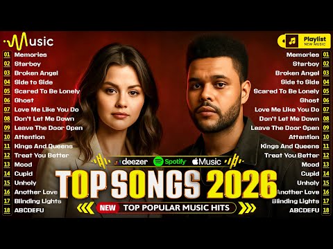 Billboard Top 50 This Week 🍊 Selena Gomez, The Weeknd, Justin Bieber, Bruno Mars, Ed Sheeran, Adele