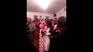 Here comes the bride