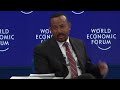 Coming To Davos Is More Dangerous For Me Abiy Ahmed