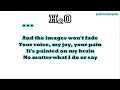 H2O - Sunday KARAOKE