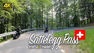 Drive across the Sattelegg Pass in Switzerland🇨🇭 from Wägital to Einsiedeln