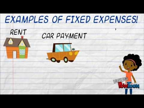 YouTube video about Defining Fixed Expenses: What You Need to Know