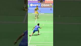 Download lagu He made Lee Chong Wei smile #shorts #badminton #boonsakponsana #leechongwei mp3
