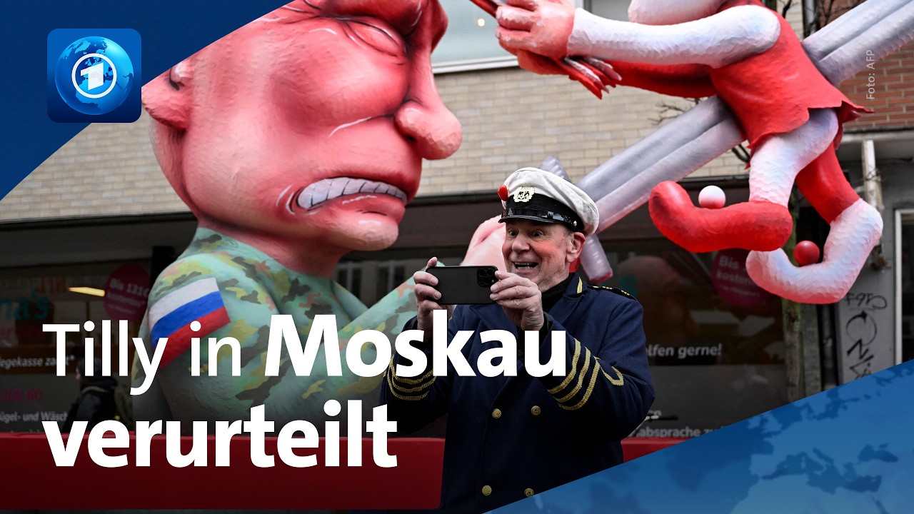 Umstrittenes Strafverfahren in Russland: Karnevalist Tilly in Moskau verurteilt