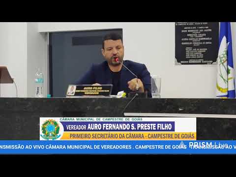 Transmissão ao vivo de Câmara Municipal de Campestre de Goiás