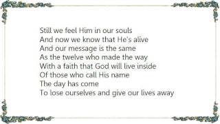 Greg Long - We Love You Jesus Lyrics