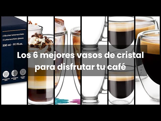 Vídeo relacionado con KIVY Set de vasos de cristal con pajita [4x 450 ml] - Vasos de agua, café y matcha - Set de vasos long drink - Vasos de café - Vasos para latte macchiato - Vasos altos para cócteles