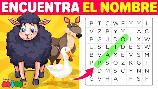 SOPA de LETRAS de Animales 🐼🐷🐥 | PlayTrivia