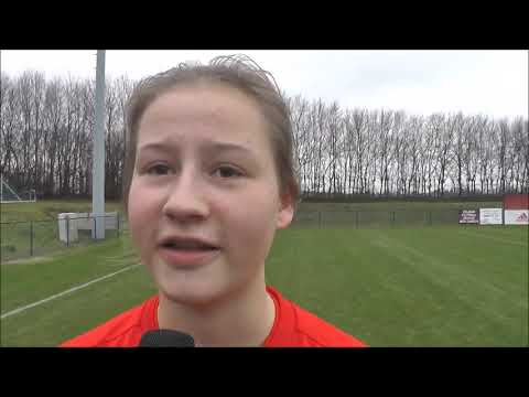 Emilie Claerbout na Belgian Red Flames U17   Nederland U17 op 06 02 2019