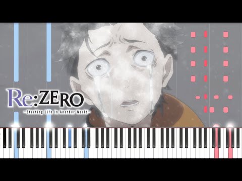 Requiem of Silence - Re:Zero Piano Cover (Elegy for Rem) | Sheet Music [4K]