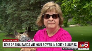 Tens of thousands without power in south suburbs