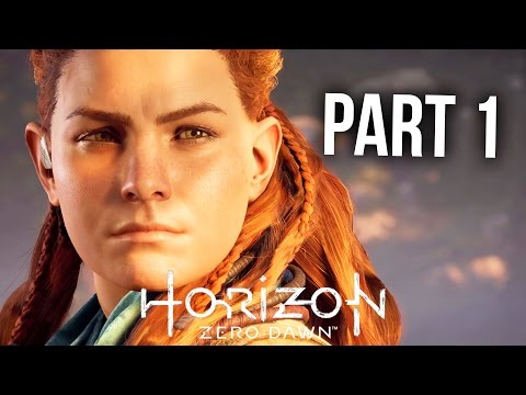 HORIZON ZERO DAWN Walkthrough Part 1- INTRO (PS4 Gameplay Playthrough Let's Play)