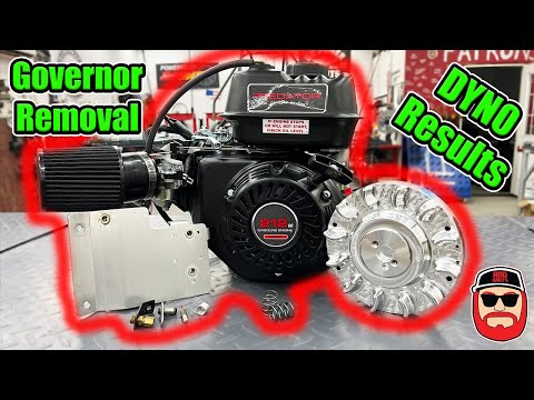 Predator 212cc Governor Removal Dyno Results ~ The Road To Horsepower Ep2