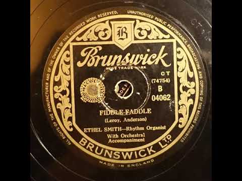 Brunswick 04062 Ethel Smith   Fiddle faddle 1949