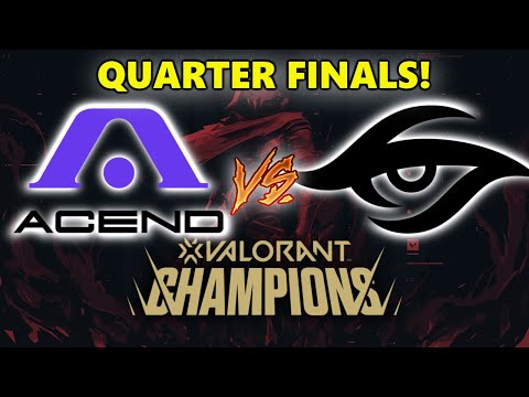 VALORANT CHAMPIONS 2021 QUARTER FINALS! - ACEND vs TEAM SECRET - BO3 HIGHLIGHTS - December 8