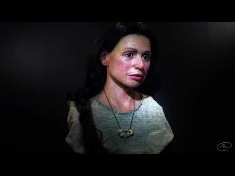 Calpeia. Forensic reconstruction of a Neolithic woman.