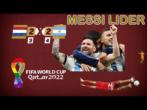 ARGENTINA EN SEMIFINALES | Argentina 2 (4) - Paises Bajos 2 (2) #mundial #mundial2022