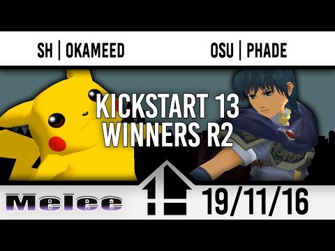 Kickstart 13 - sh | Okameed (Pikachu) vs OSU | Phade (Marth) - Winners R2