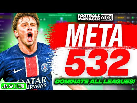 This META 5-3-2 FM24 Tactic Is INSANE! | FM24 Best Tactics