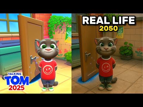 Talking Tom Cat 2025 In Real Life part 3