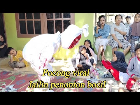 Pocong viral joged dj Jailin penonton bocil di acara ulang tahun