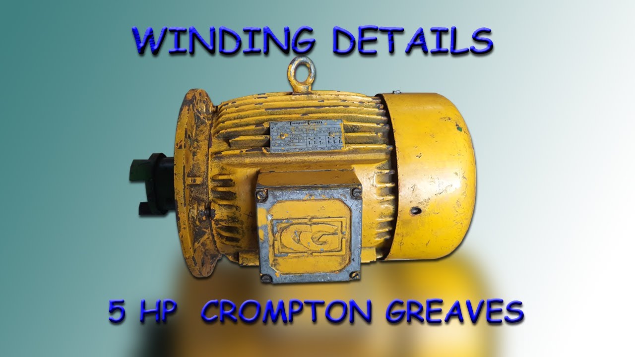 Watch video 5 HP 3 PHASE CROMPTON GREAVES (ND 112 M) MOTOR WINDING DETAILS Now 5 HP 3 PHASE CROMPTON GREAVES (ND 112 M) MOTOR WINDING DETAILS