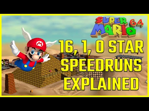 Super Mario 64 Speedrun Explained [16, 1, 0 Star]